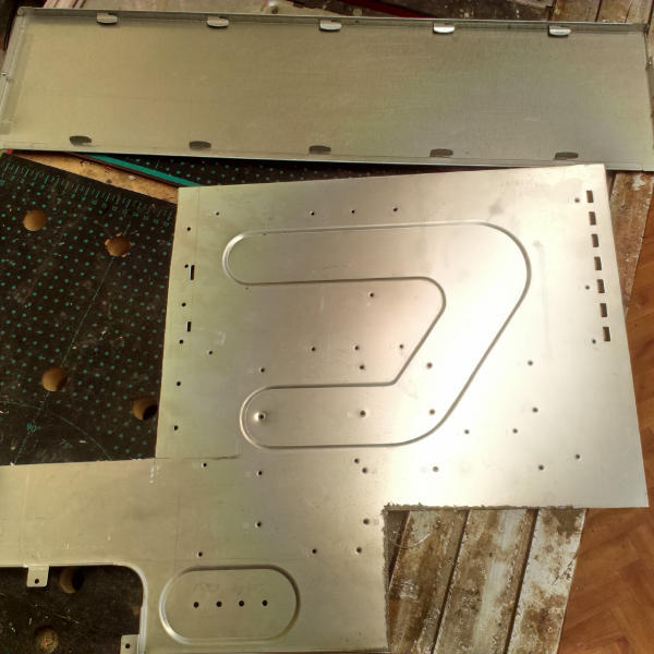 galvanized steel and sheet aluminium - scrap Tôle d’acier galvanisé et d’aluminium