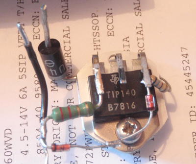 cheap 300mA current source Charge de 300mA