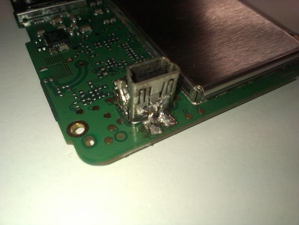 90° mini-USB-connector Connecteur mini-USB