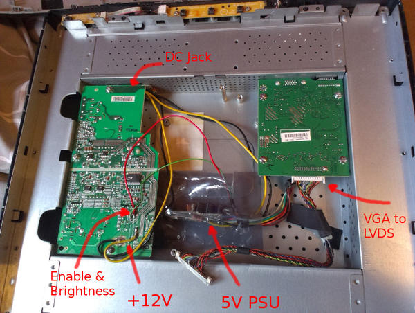 Fixed 715G1502 power board Carte 715G1502 réparée