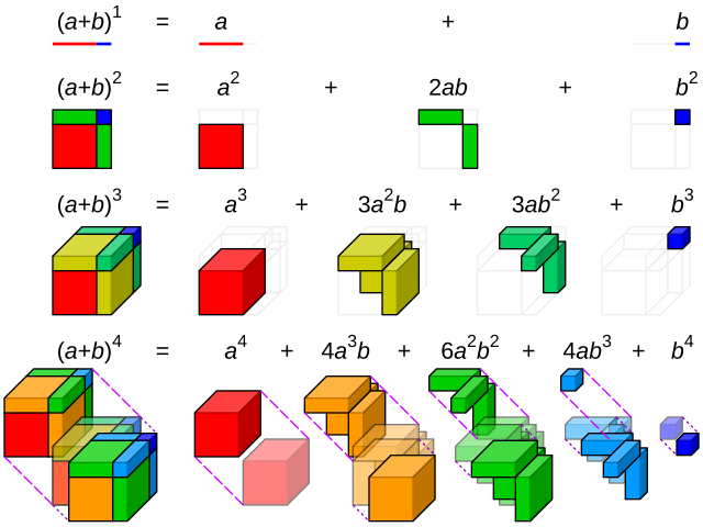 A visualization of binomial coefficients in N-dimensions