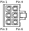 PCI-E power connector PCI-E power connector