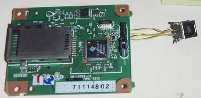 vue de la carte GL819 : bottom