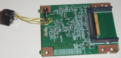 vue de la carte GL819 : top