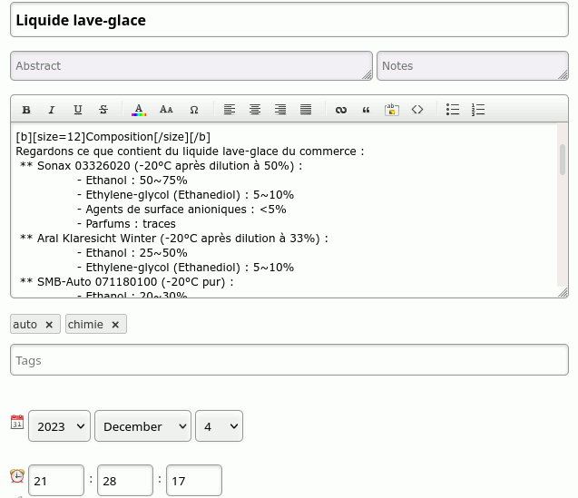 Monorailc.at - Blogotext editor - 2023 Monorailc.at - 2023