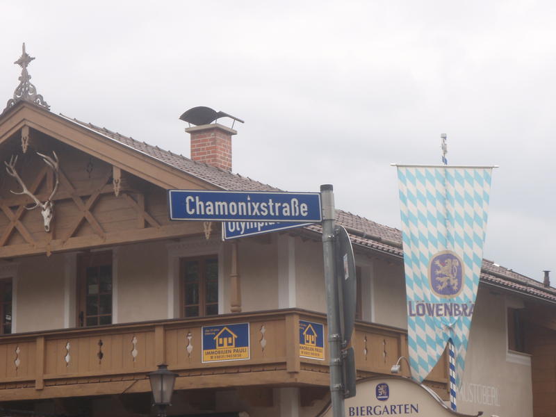 Chamonixstrasse in Garmisch
