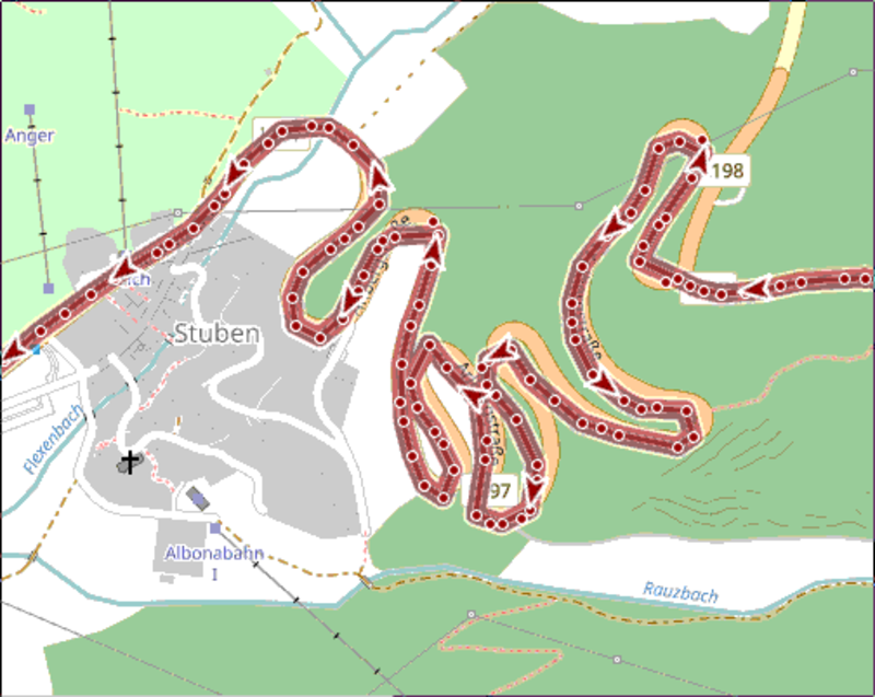 It looks like the Alps track from Need for speed 5