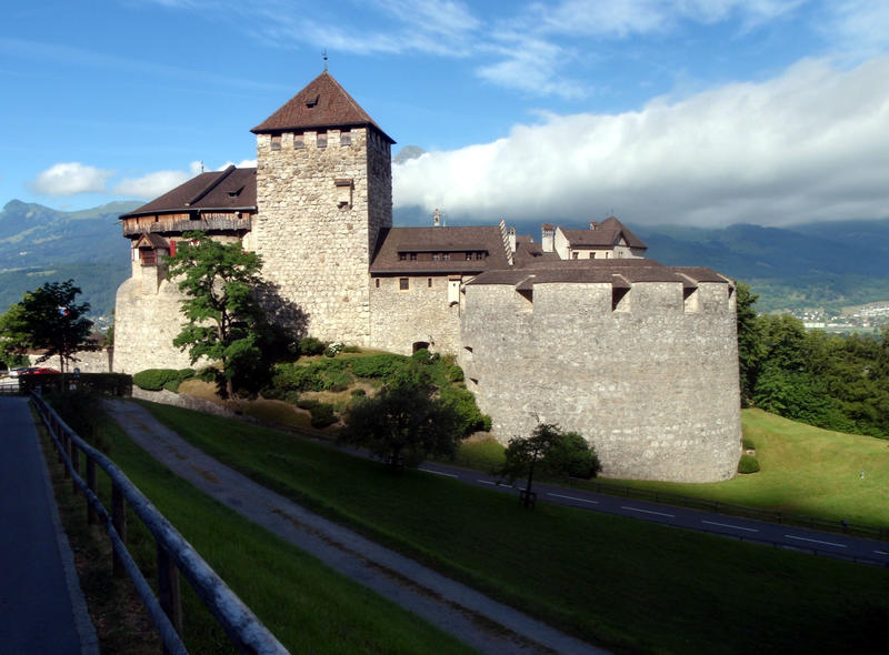 Prince of Liechtenstein’s castle, Vaduz (FL)