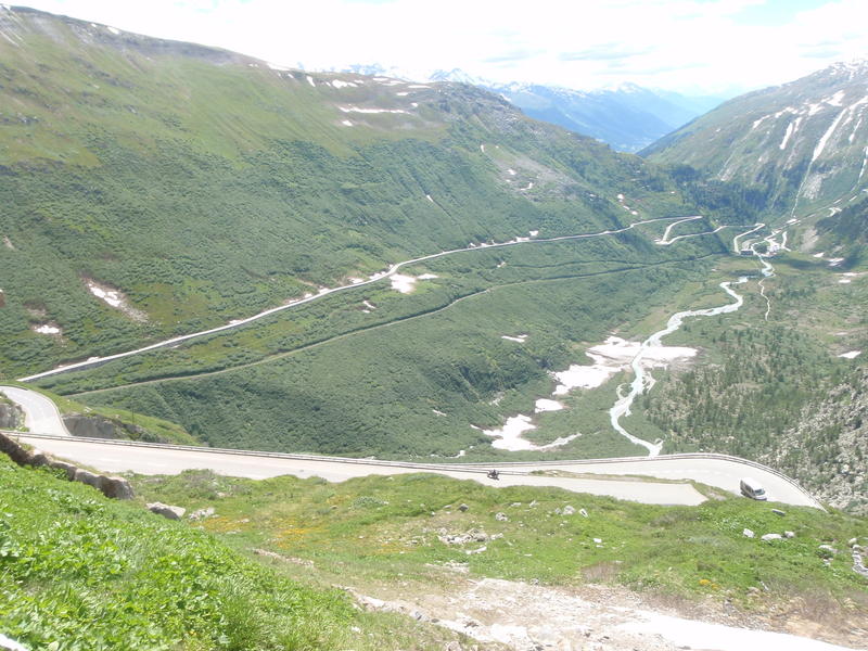 Rhône valley, from the Furkapass