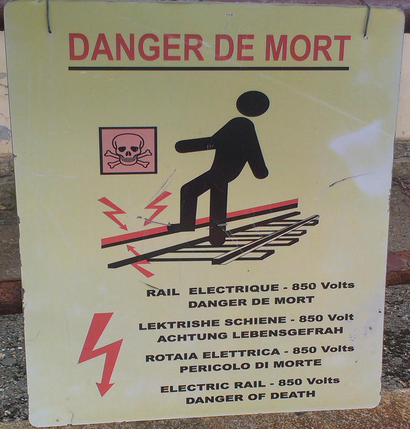 Die SNCF schreibt Fehlerfrei Deutsch…