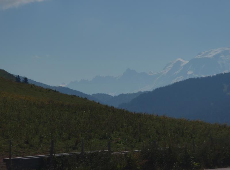 Beaufortain chain, from the Aravis pass