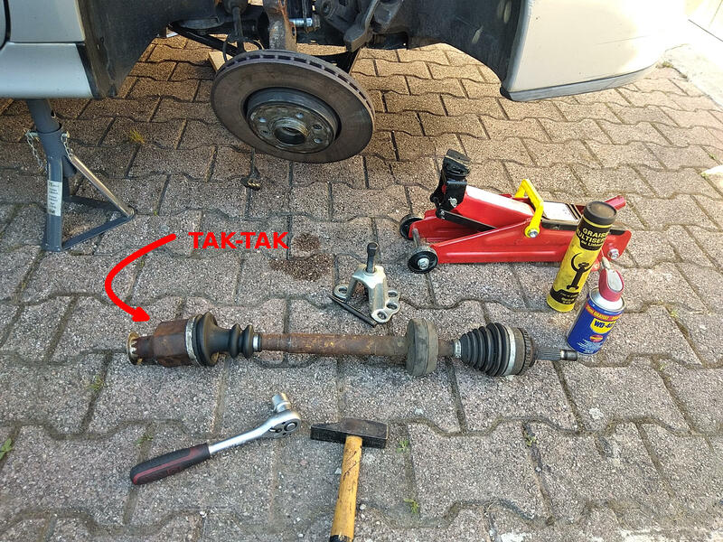 2022-07 right driveshaft damaged