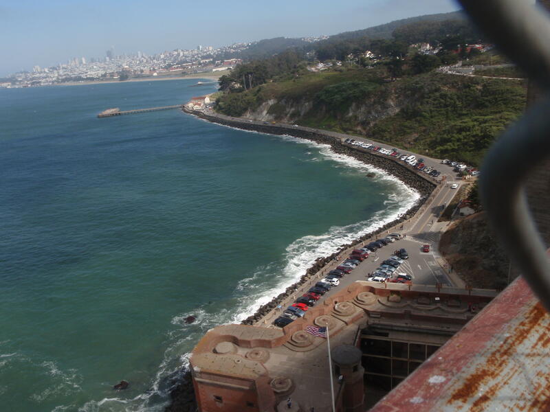 Vue du Golden Gate Bridge