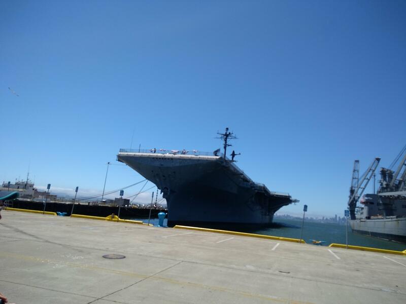 Porte-avions transformé en Musée (USS Hornet)