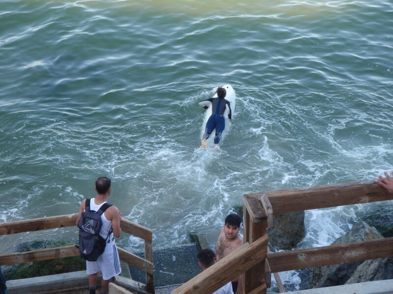 Surfeurs moins apprentis