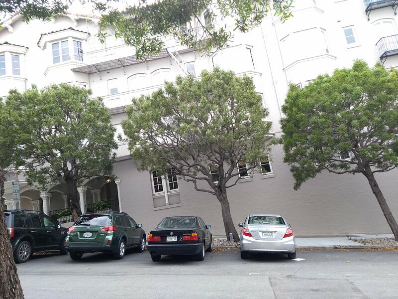 Rue penchée à San Fancisco