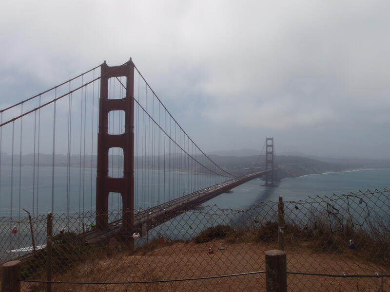 Golden Gate Bridge depuis Sausalito/Marin