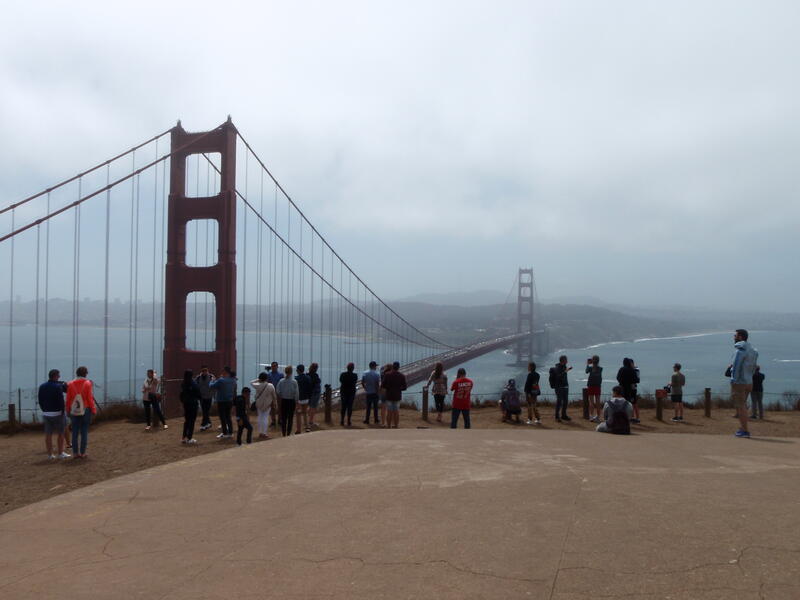 Golden Gate Bridge depuis Sausalito/Marin