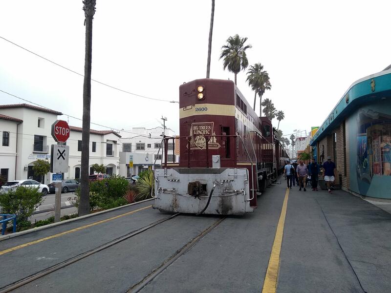 Train touristique à Santa Cruz