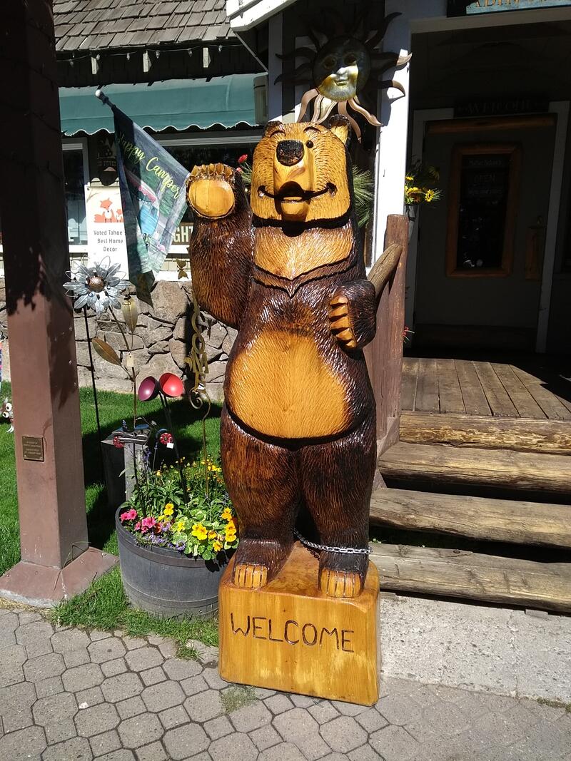 Tahoe-City est pleine d’Ours