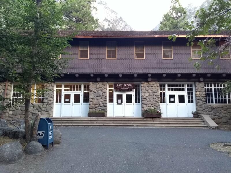 Bureau de poste de Yosemite (assez isolé)