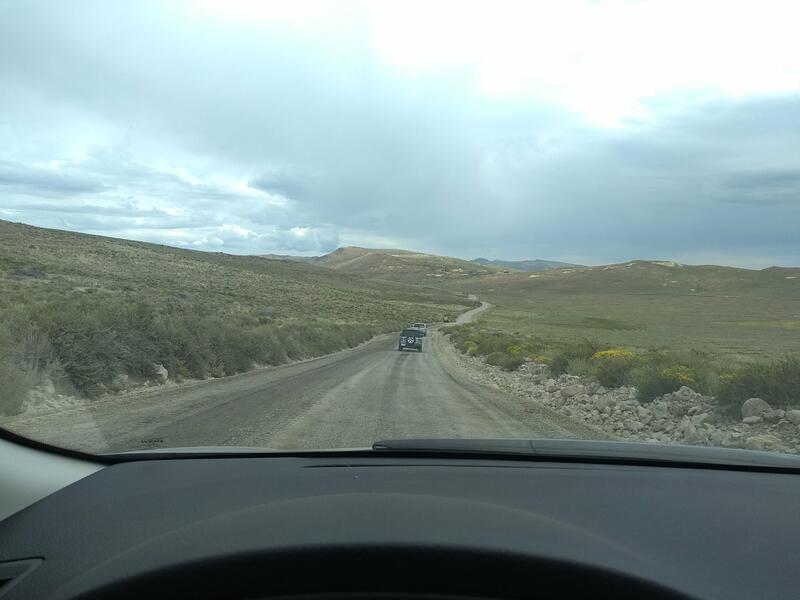 “Route” (chemin de terre) vers Bodie