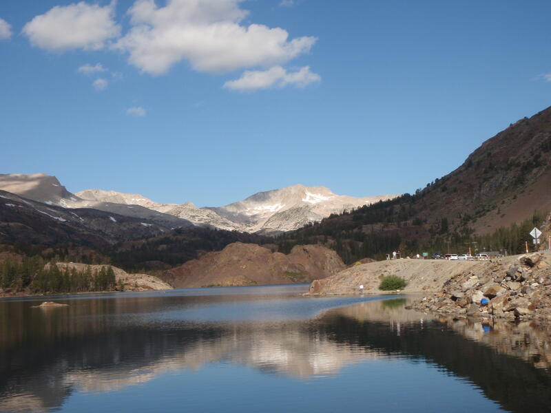 Col de Tioga depuis Ellery lake