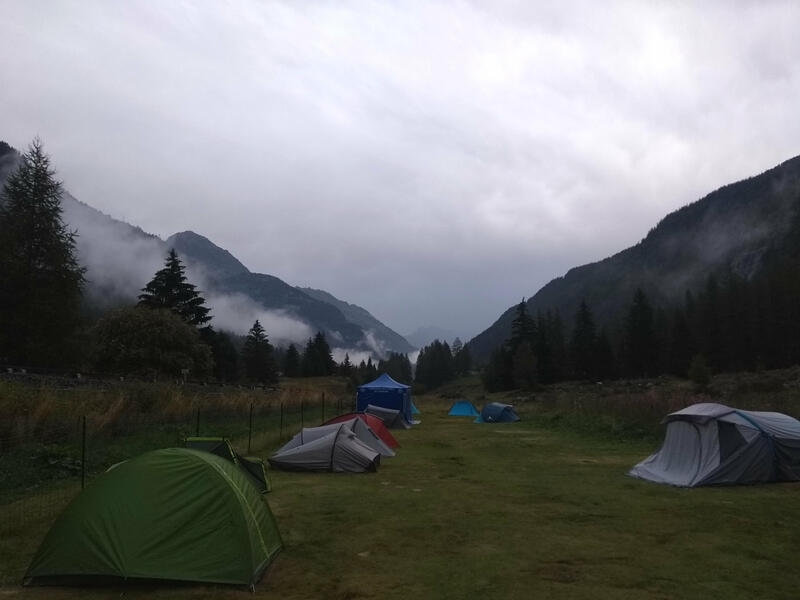Col des Montets, camping après un orage (1’461m)