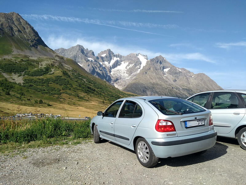 La Meije depuis le Col du Lautaret (2’058m)