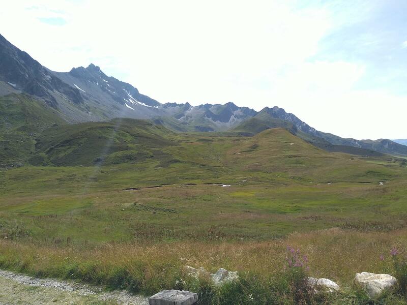 Massif du Beaufortin depuis le Cormet de Roselend (1’968m)