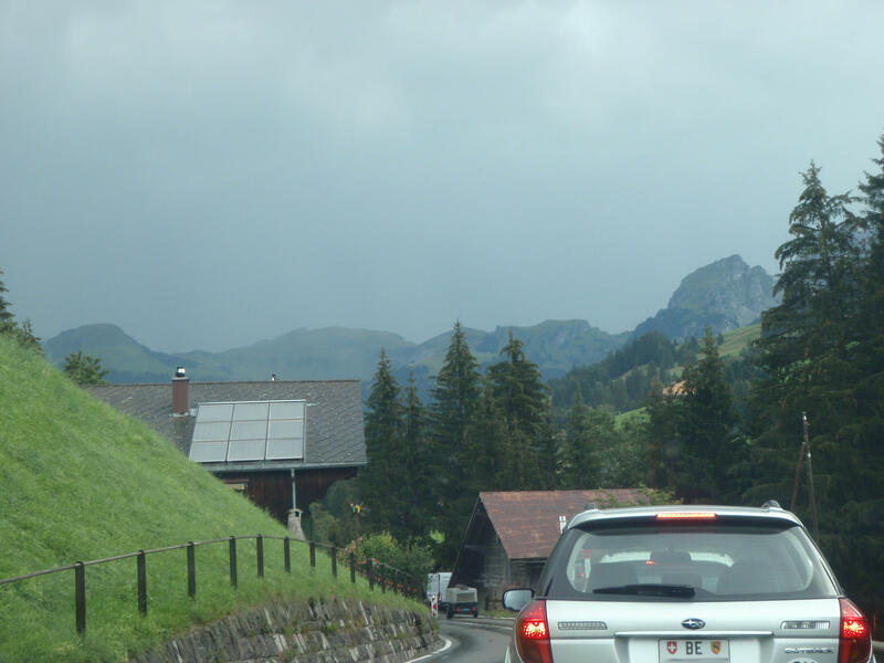 Massif du Simmental à la descente du Saanenmöser (1’279m)