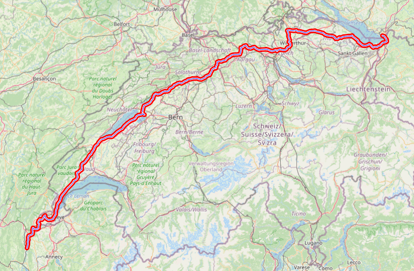 570km en 5 jours