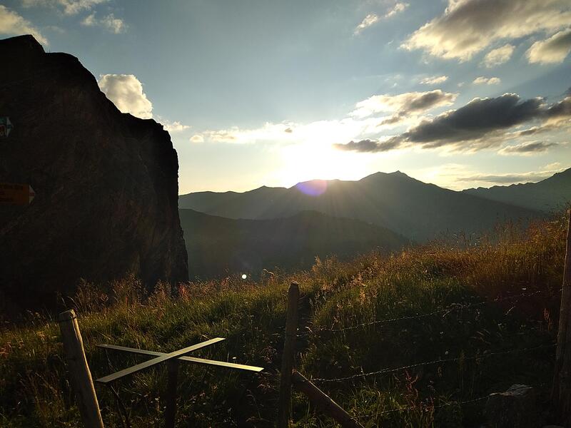 Sunset from the Engstligenalp