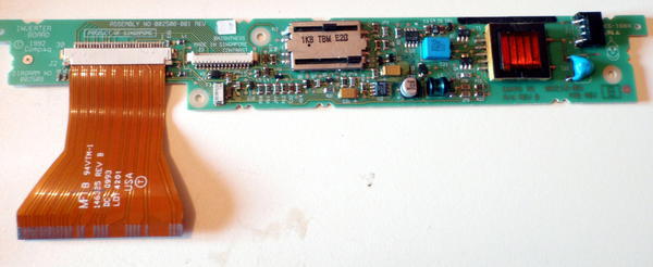 Compaq Contura inverter Compaq Contura 4/25 : alimentation CCFL