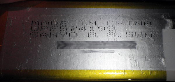 Dell HW900 Li-po cells Batterie Dell HW900 : cellules Li-po