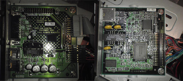 Extension sound and network boards Cartes d’extension son et réseau