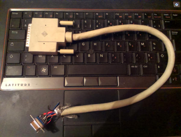 Sun Ultra 1 13W3 to VGA DIY cable Câble 13W3 vers VGA