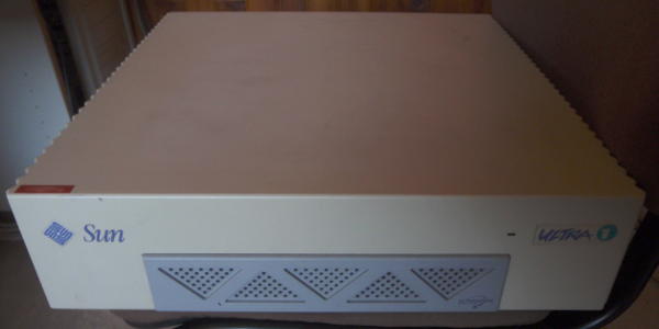 Sun Ultra 1 front Sun Ultra 1 : Face avant